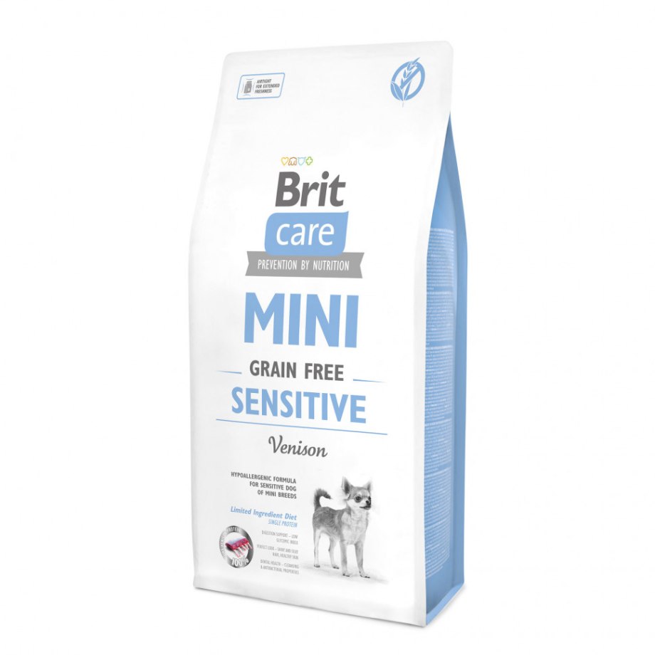 Брит сух д/собак 2кг Care Mini gf Сенсетив
