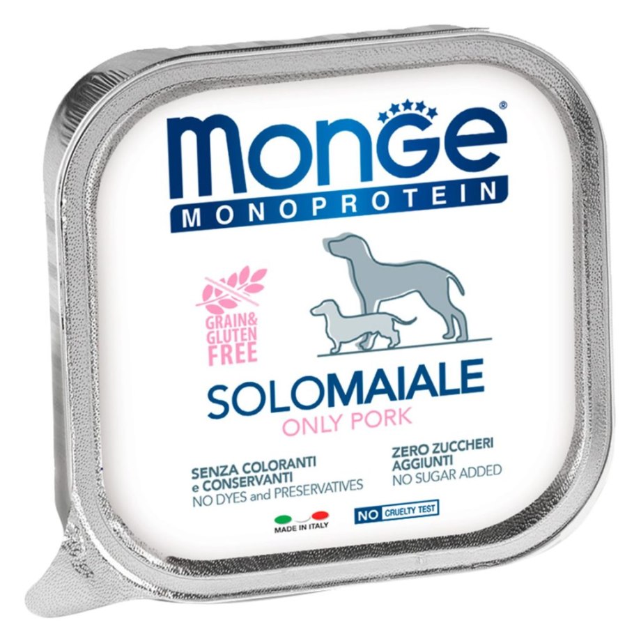 Monge Dog Monoprotein solo консервы для щенков паштет из курицы 150г