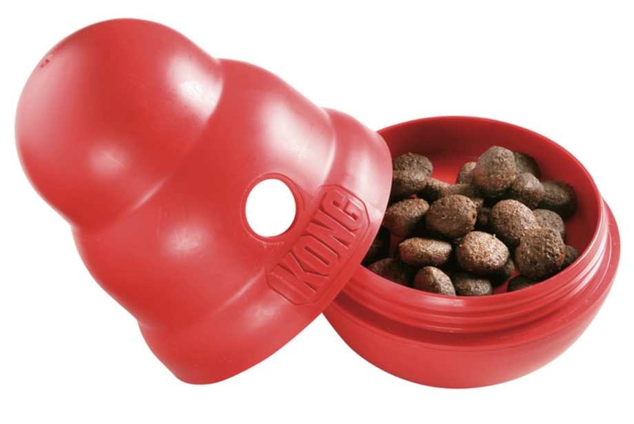 Kong игрушка интерактивная для крупных собак Wobbler