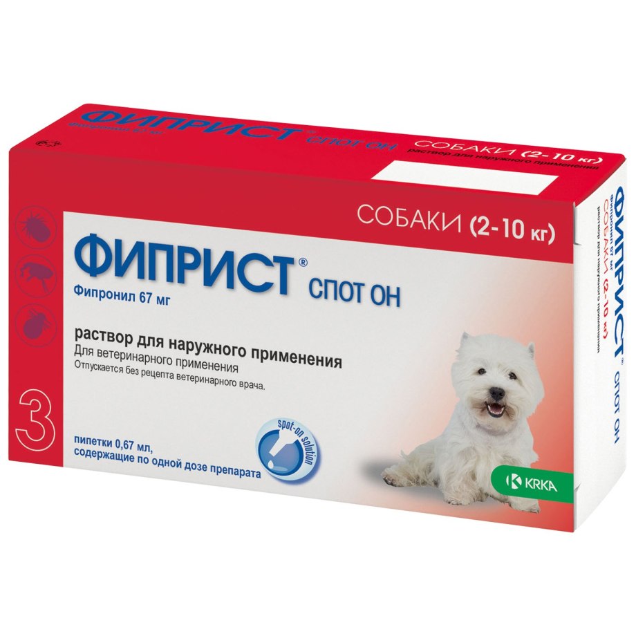 Фиприст спот он для собак