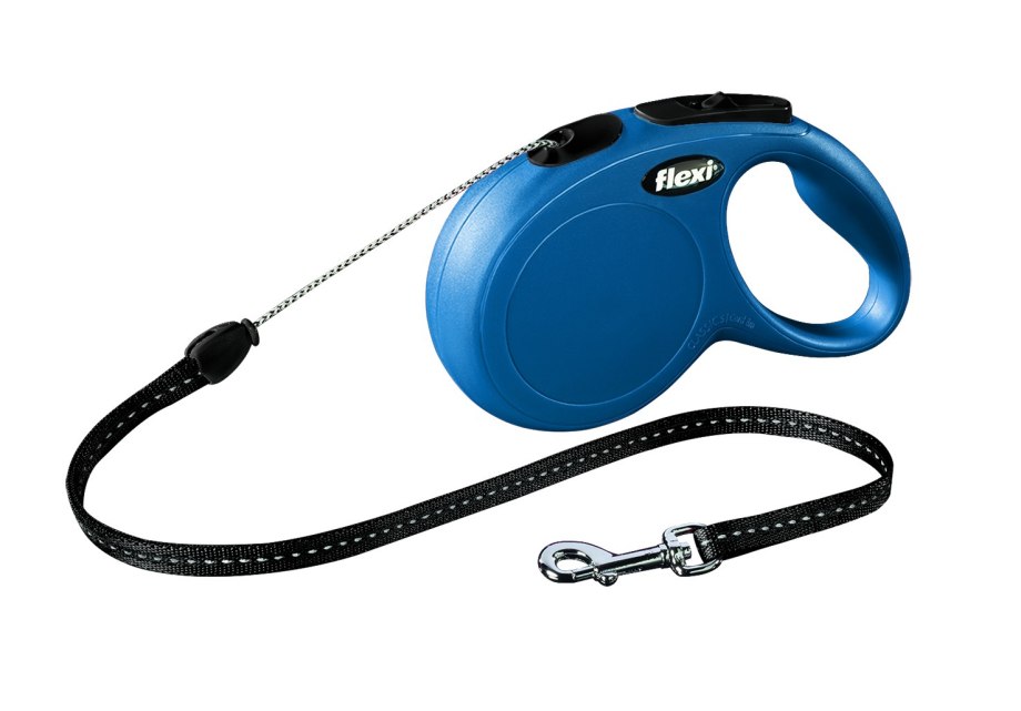 Flexi Рулетка New Classic s (до 12 кг) 8 м трос красная