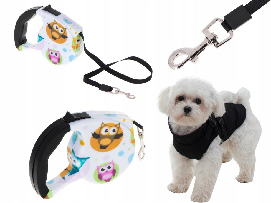 Поводок Рулетка 3м Retractable Dog