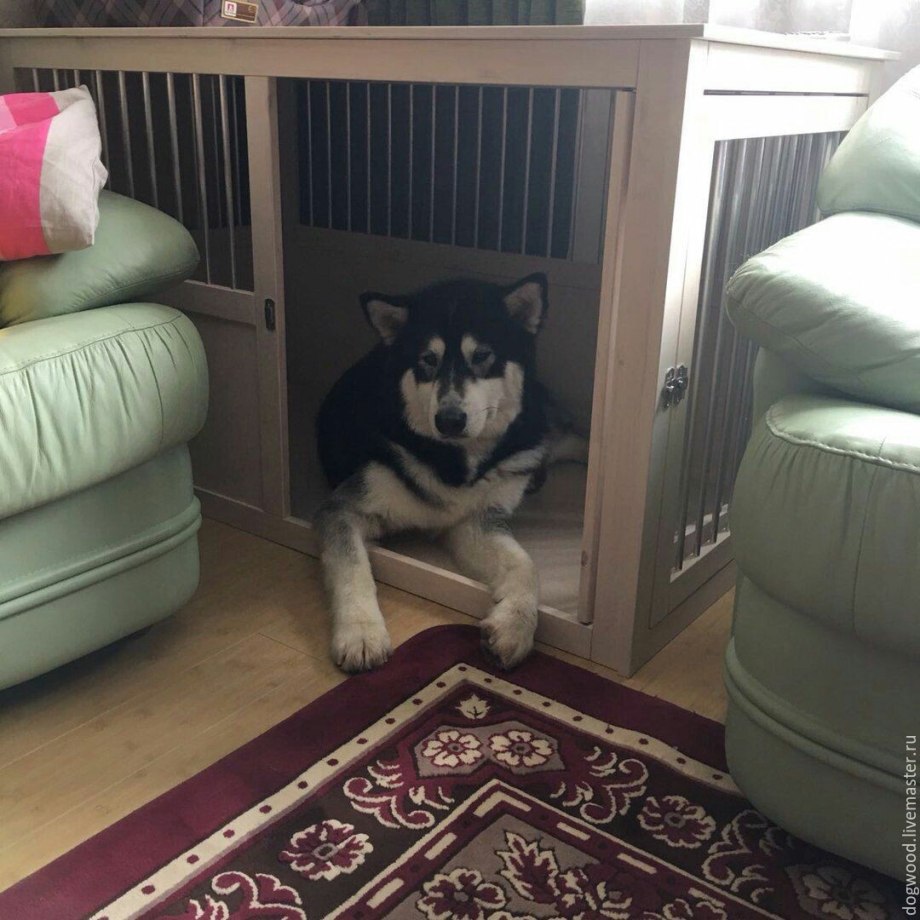 Большие клетки для собак в квартиру