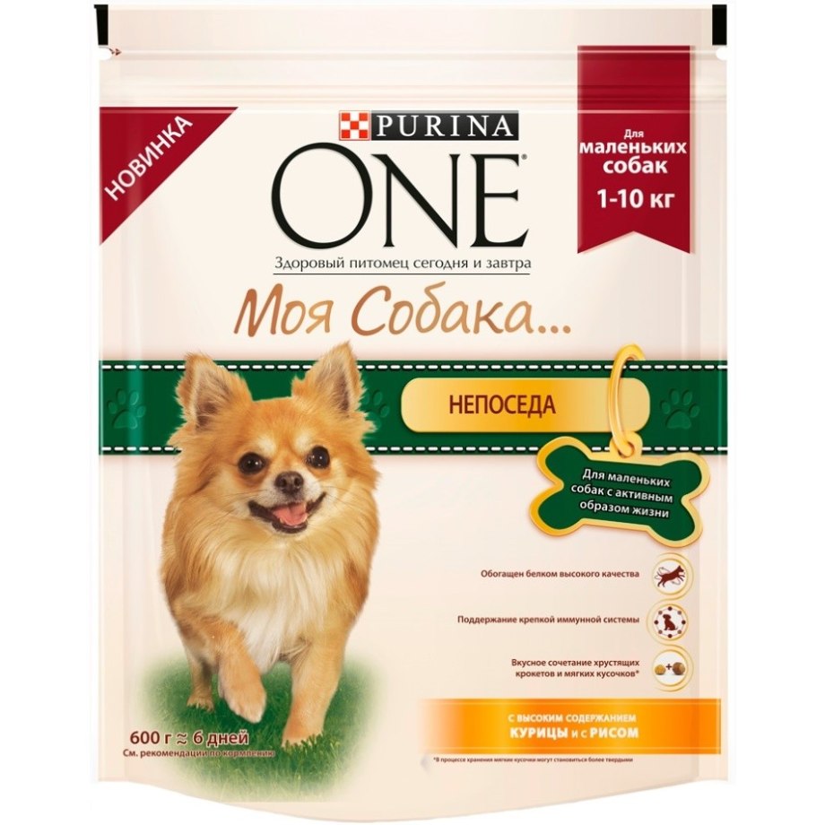 Корм Purina one для собак мелких пород