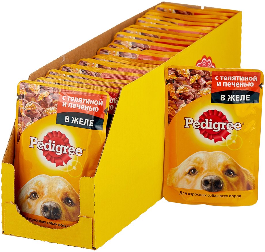 Pedigree для собак 100г