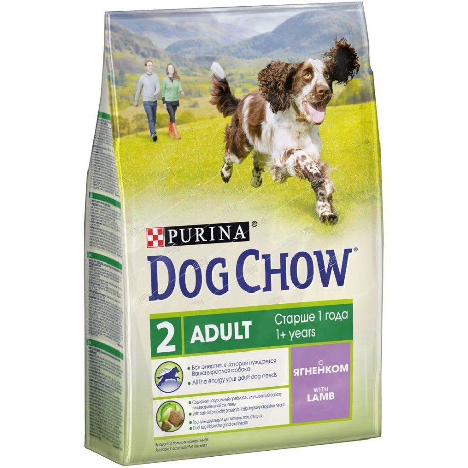Purina Dog Chow с ягненком 800g
