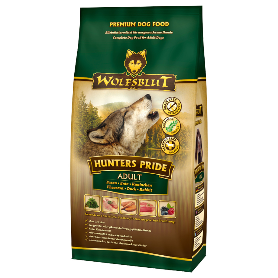 Wolfsblut Волчья кровь 2 кг сухой корм для собак Hunters Pride гордость охотника