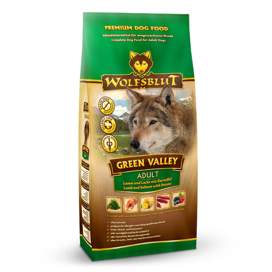 Корм для собак Wolfsblut Green Valley