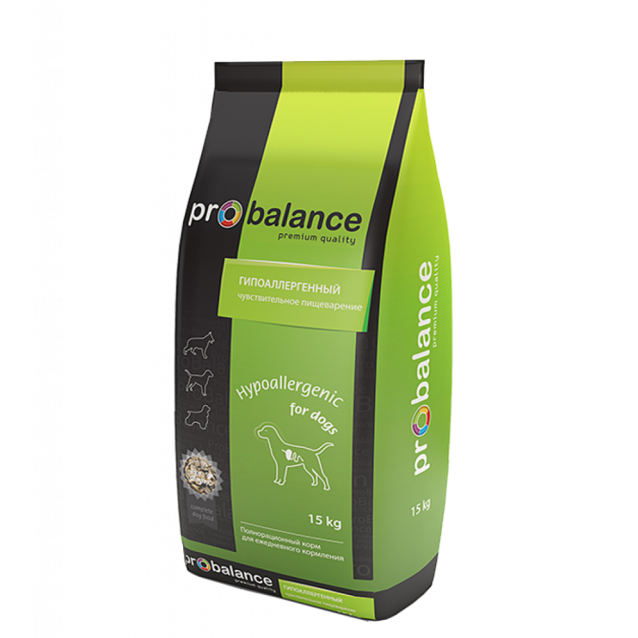 Корм для собак PROBALANCE (15 кг) Hypoallergenic