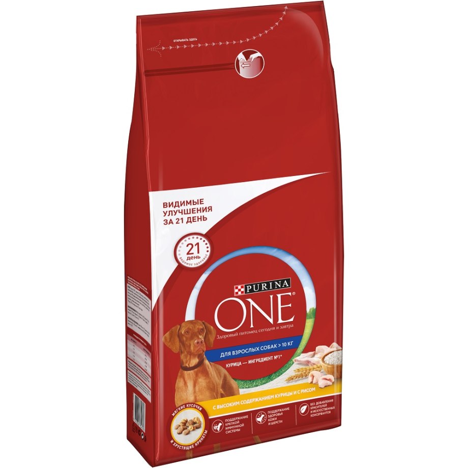 Purina one для собак крупных пород 1,8 кг