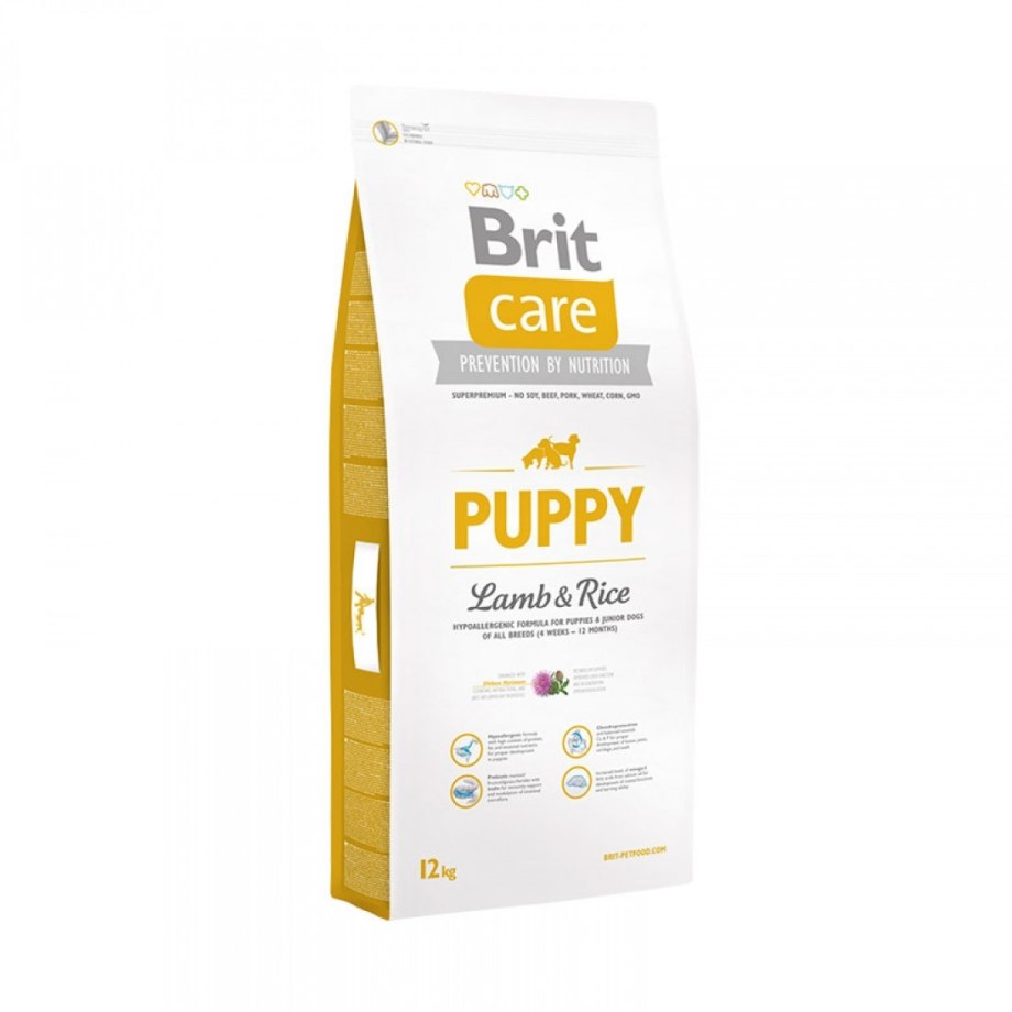 Brit Care Junior large Breed Lamb & Rice для щенков крупных пород с ягненком и рисом