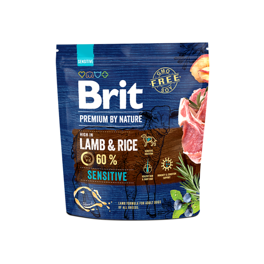 Корм для собак Brit Premium by nature курица 3 кг