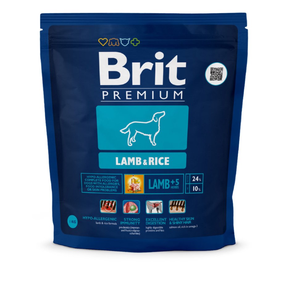 Brit Premium Adult m сухой корм для собак 15кг