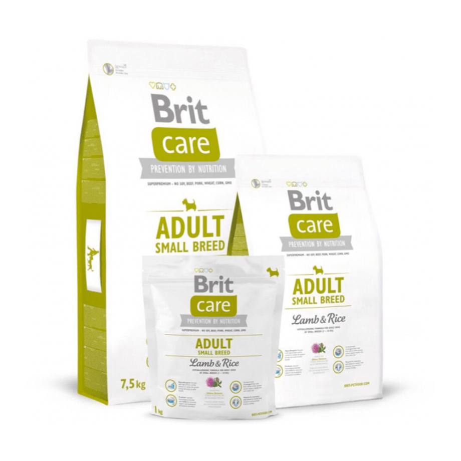 Brit Care Adult small Breed Lamb&Rice для мелких пород