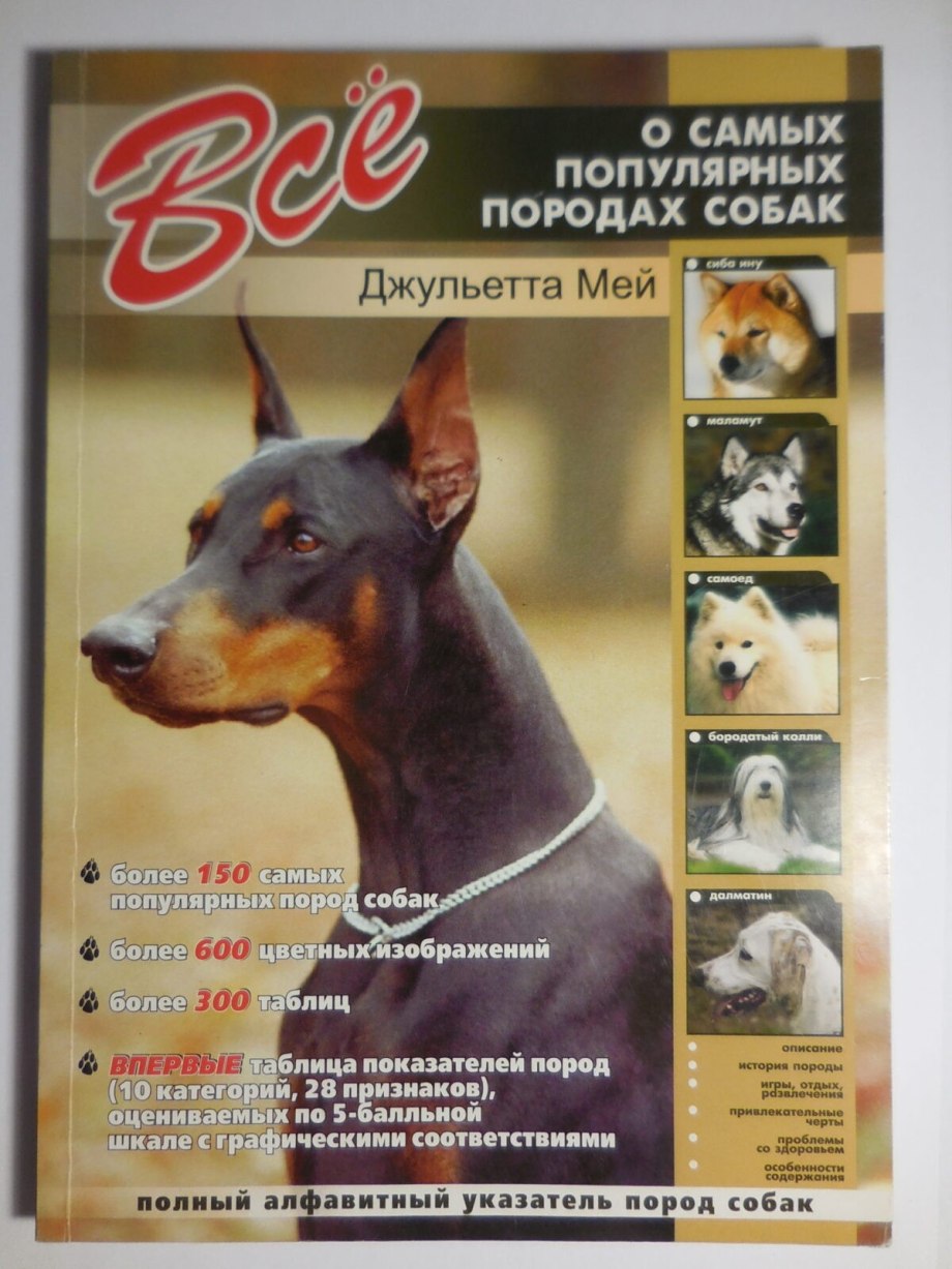 Джульетта Мей. Всё о самых популярных породах собак