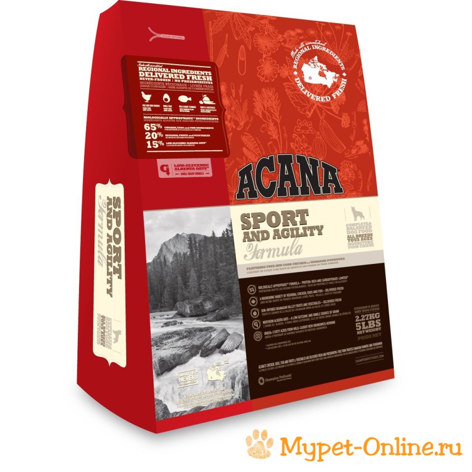 Корм для собак Acana Regionals Wild Prairie 17 кг
