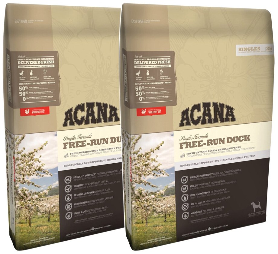 Корм для собак Acana Singles утка 6 кг