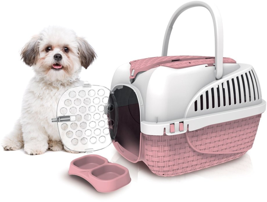 Bama Pet переноска Kennel Tour 52х33х34h см до 7 кг, красная