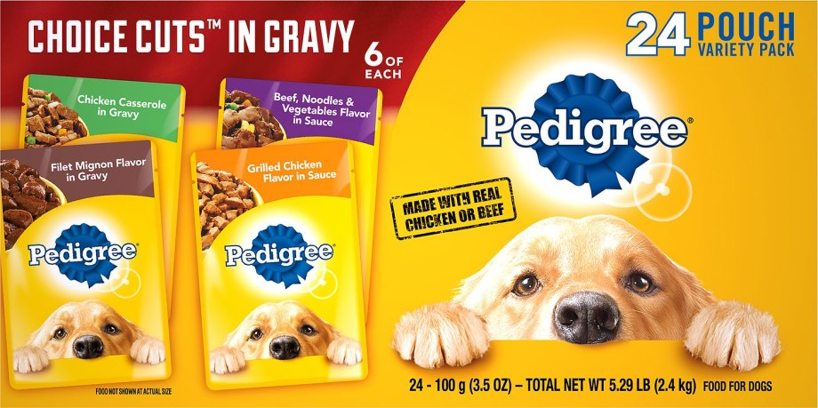 Dogs food pedigree