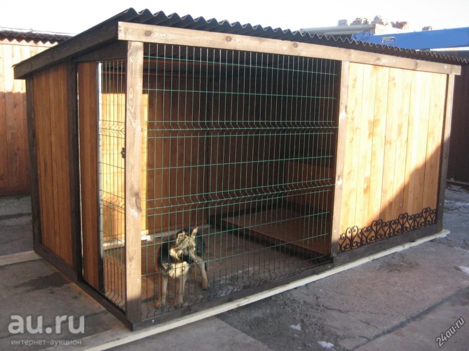 Вольер для собаки 2.5х5