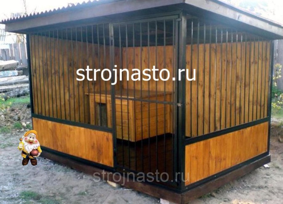 Вольер для собаки 2.5х5