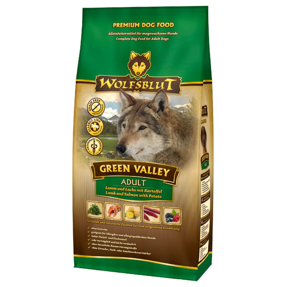 Корм для собак Wolfsblut Green Valley