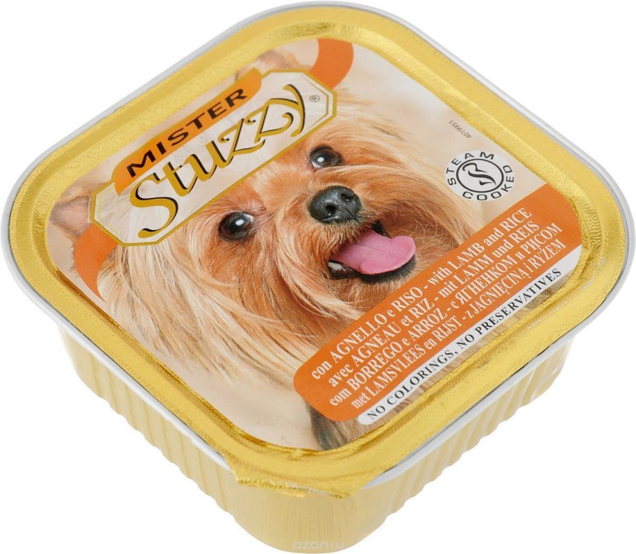 Mister Stuzzy Dog консервы для собак с уткой