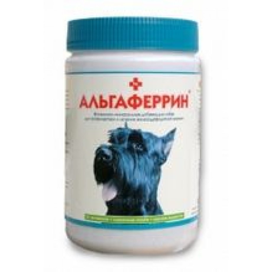 Витаминно-минеральная смесь Альгаферрин, для собак, 400 гр