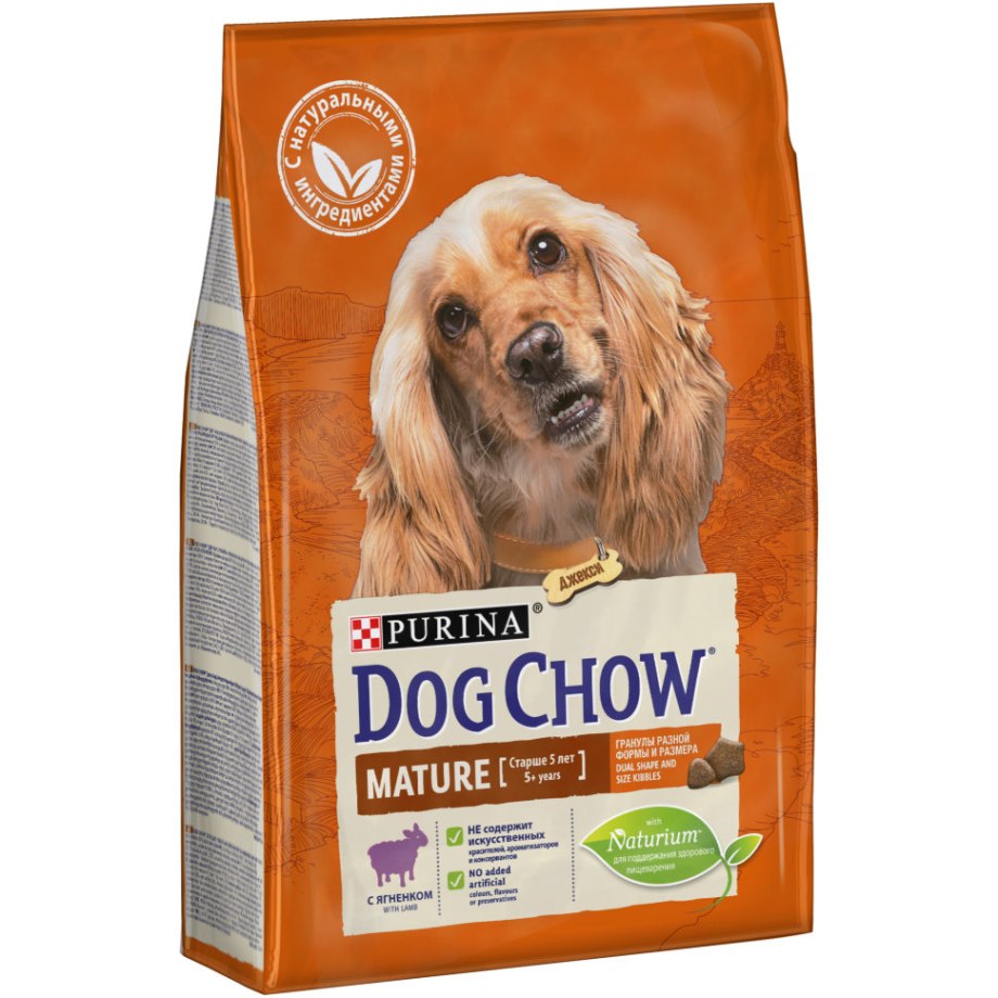 Корм для щенков Dog Chow ягненок 14 кг