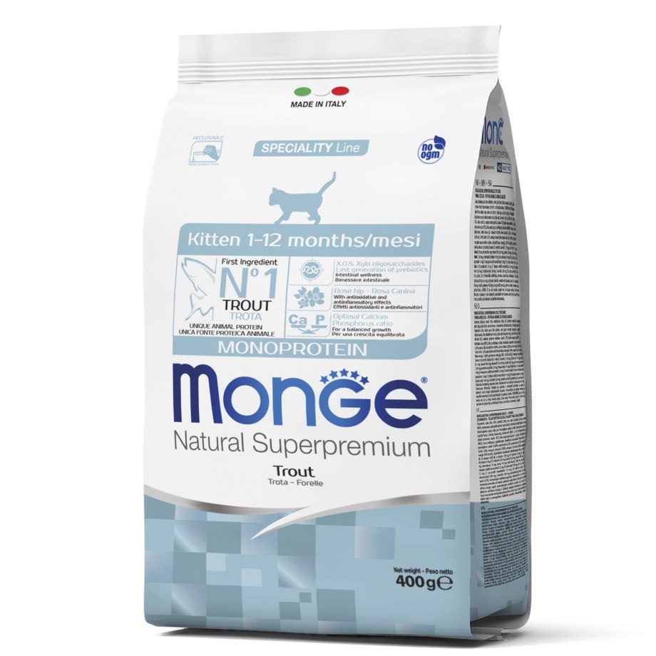 Корм для кошек Monge natural Superpremium с кроликом 10 кг