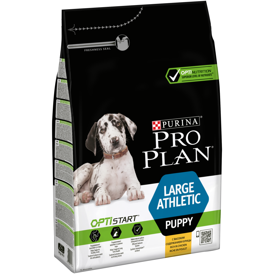 Корм Purina Pro Plan для щенков крупных пород
