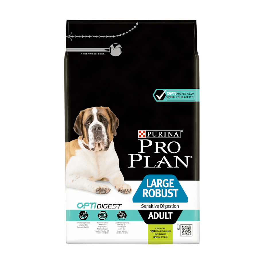 Purina Pro Plan large robust 12+2 ягненка