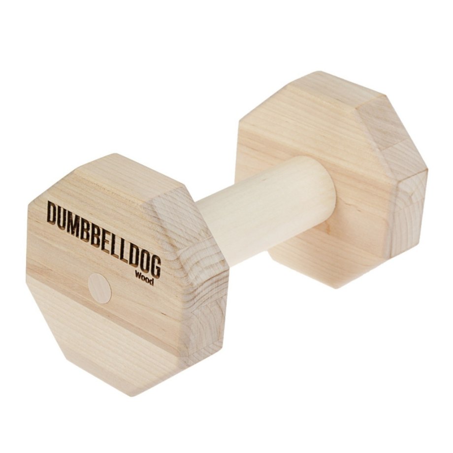 Гантель для собак Doglike Dumbbelldog снаряд для апортировки Wood средний 650гр