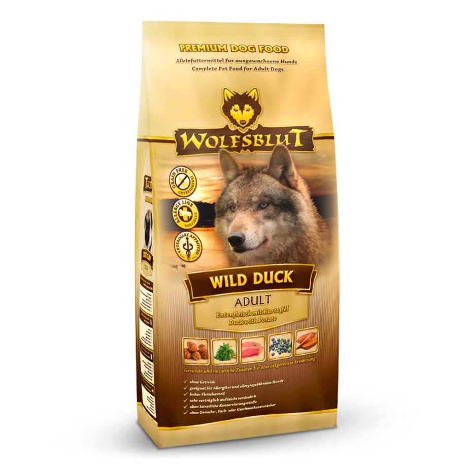 Корм для собак Wolfsblut Wild Duck Adult
