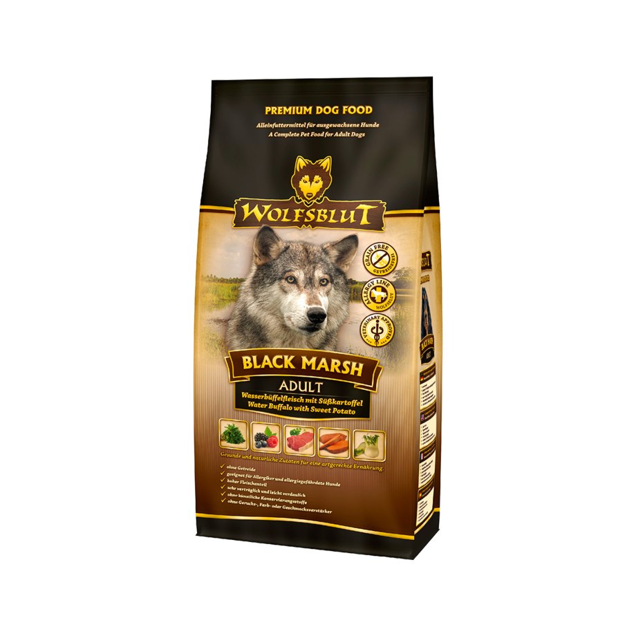 Корм для собак Wolfsblut Black Marsh Adult