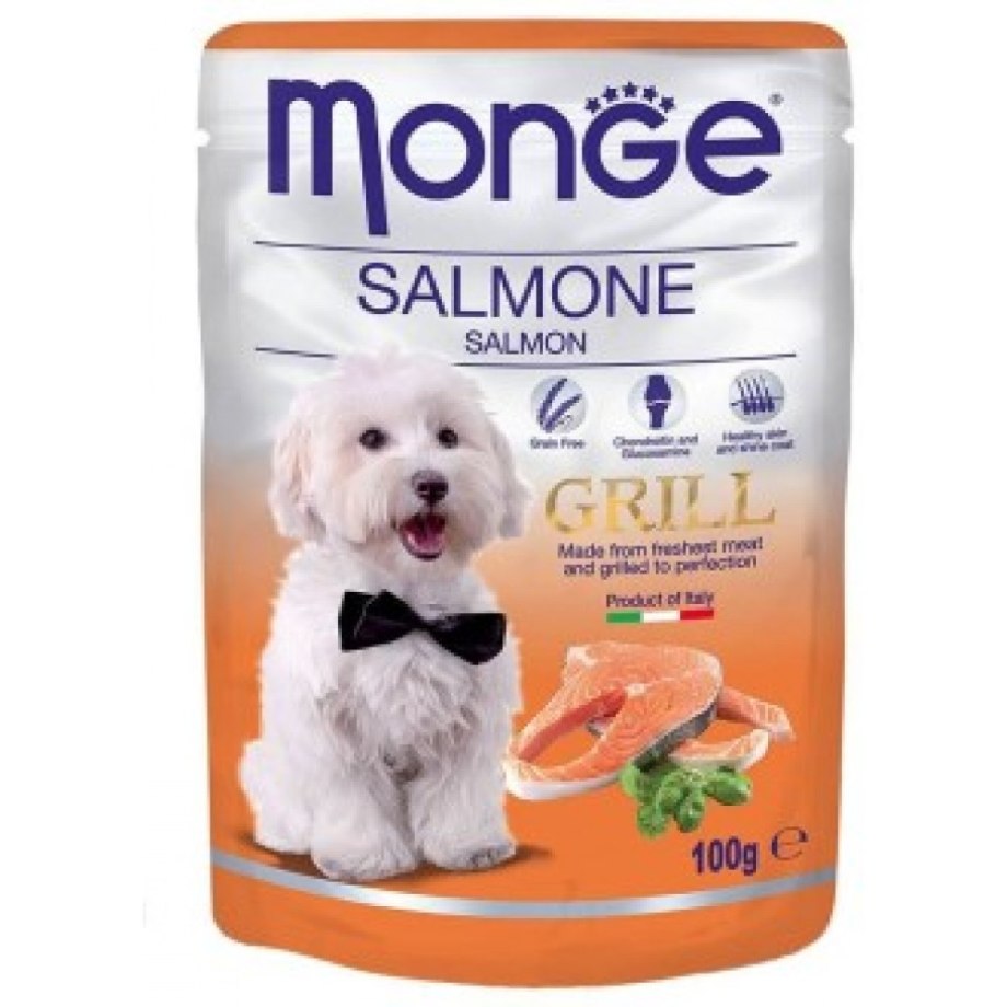 Monge Dog Grill Pouch паучи для собак свинина 100г