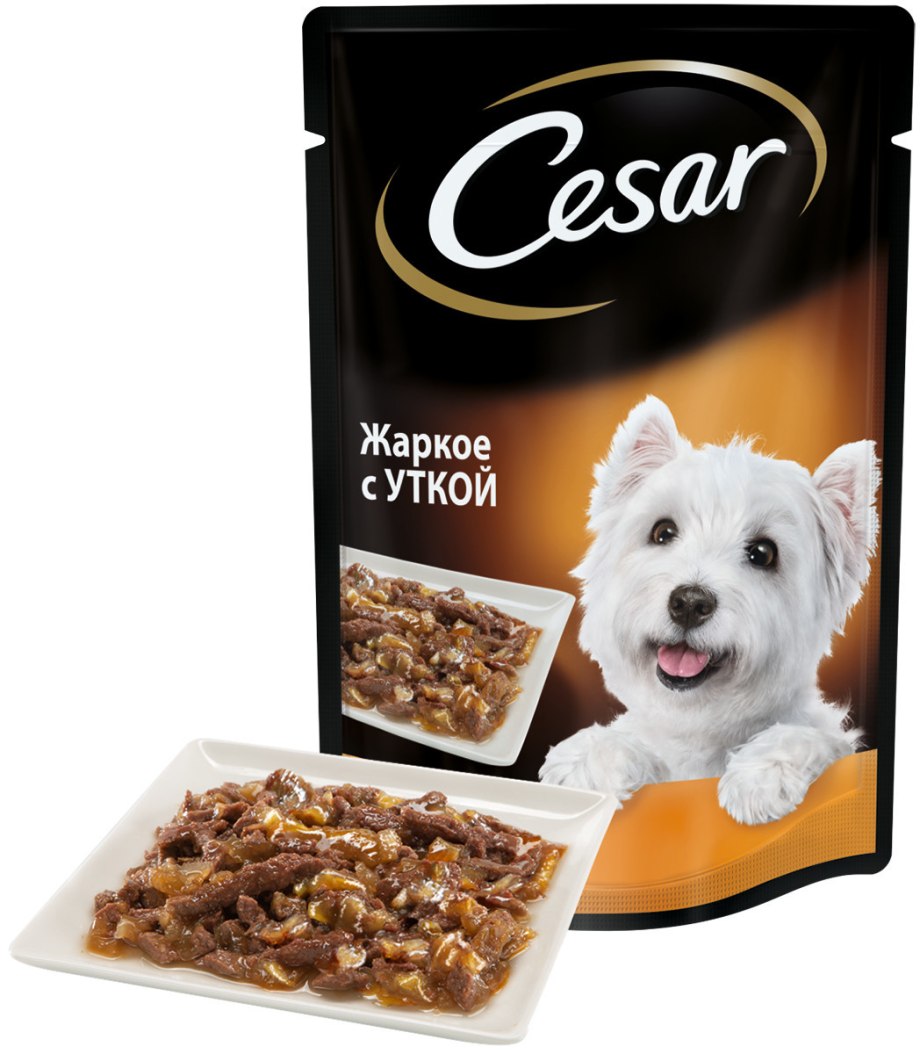 Корм для собак Цезарь 100гр