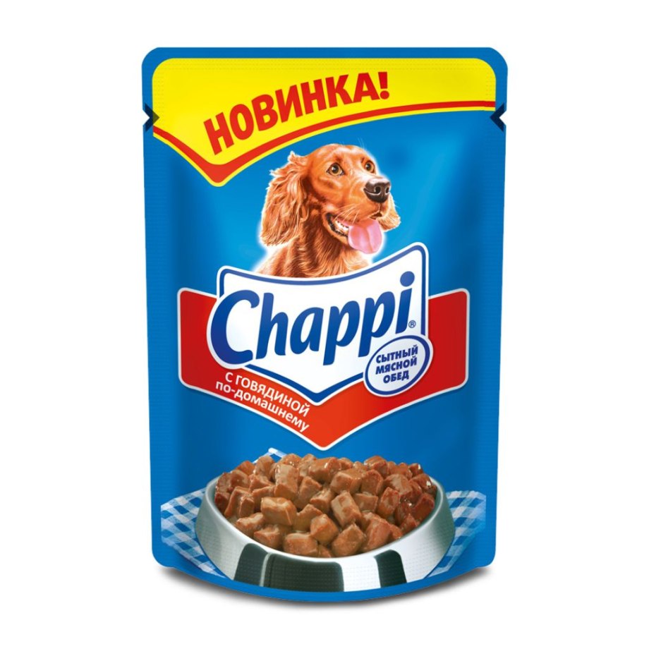 Чаппи пауч Курочка аппетитная 100гр