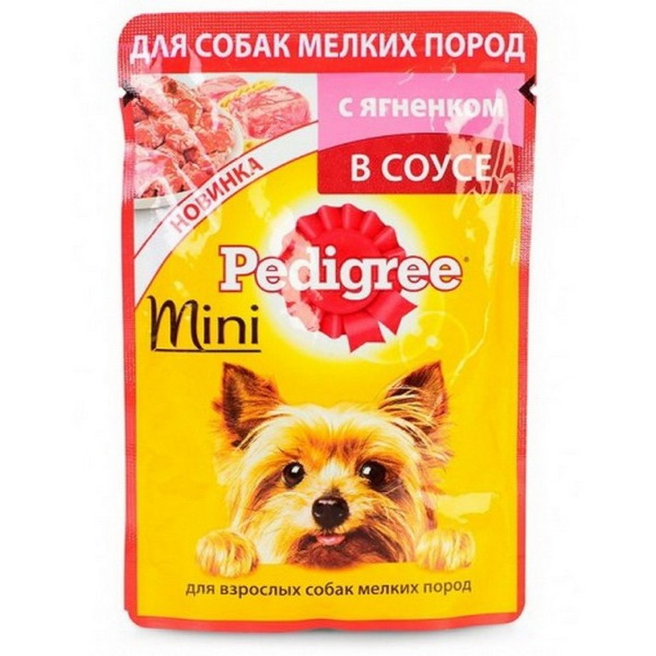Корм для щенков Педигри ягненок 85гр
