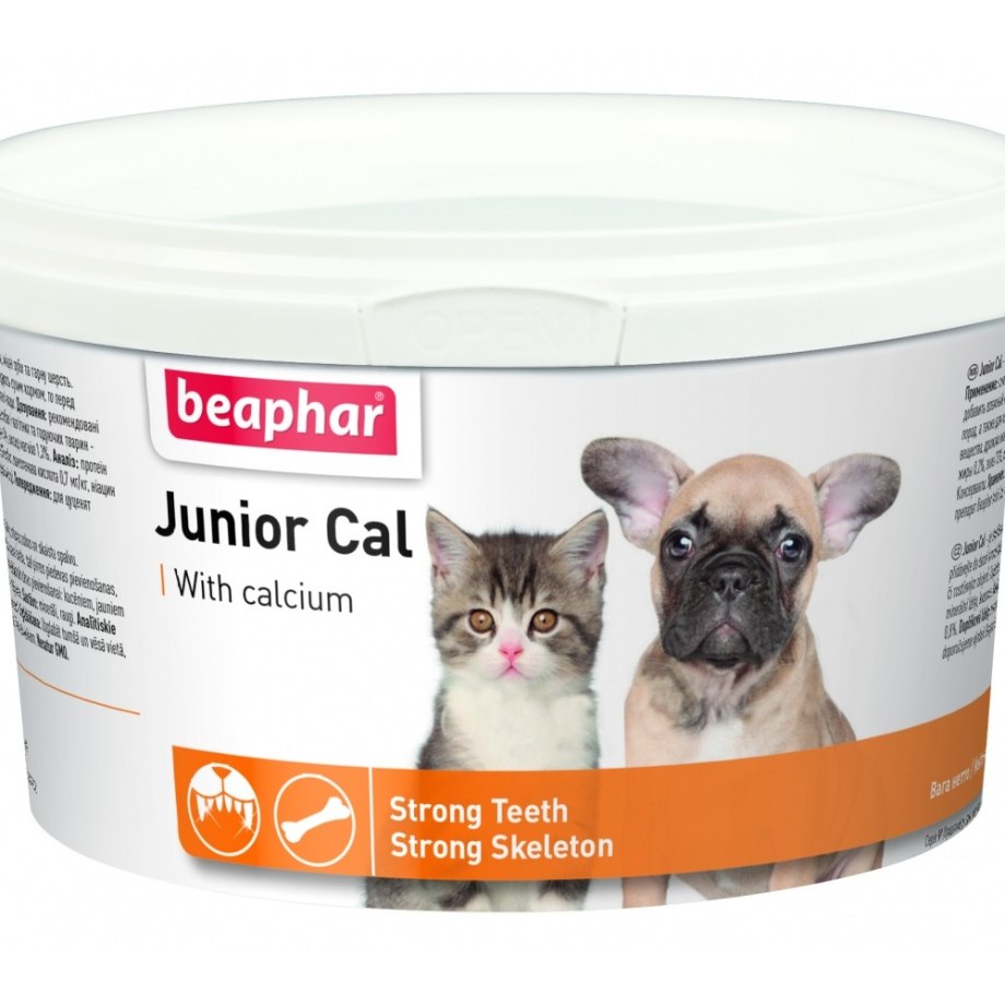 Минеральная смесь "Junior cal" для котят и щенков 200г