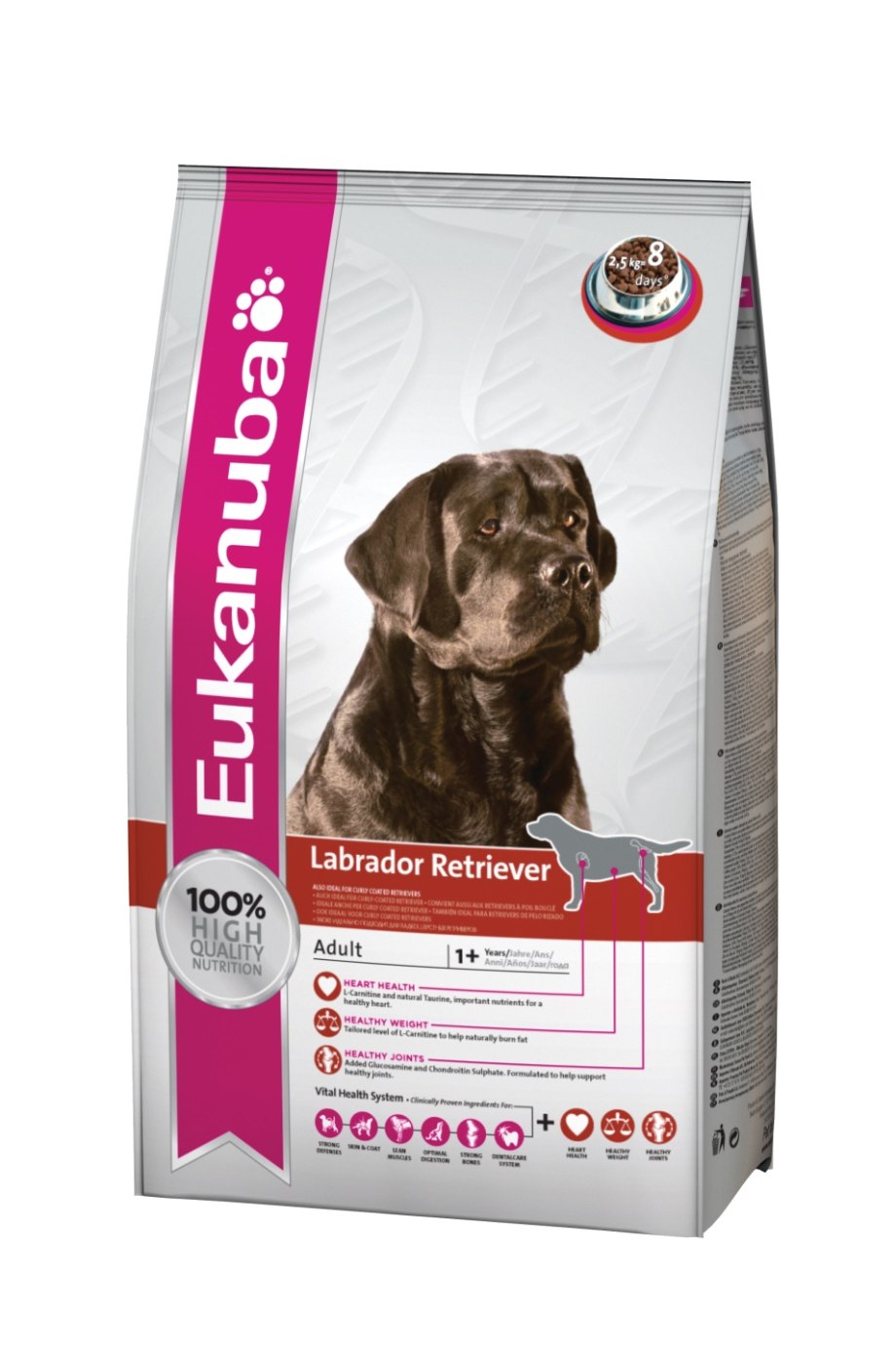 Корм Eukanuba для лабрадора-ретривера