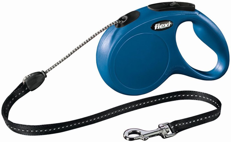 Flexi Рулетка New Classic m (до 20 кг) 8 м трос красная