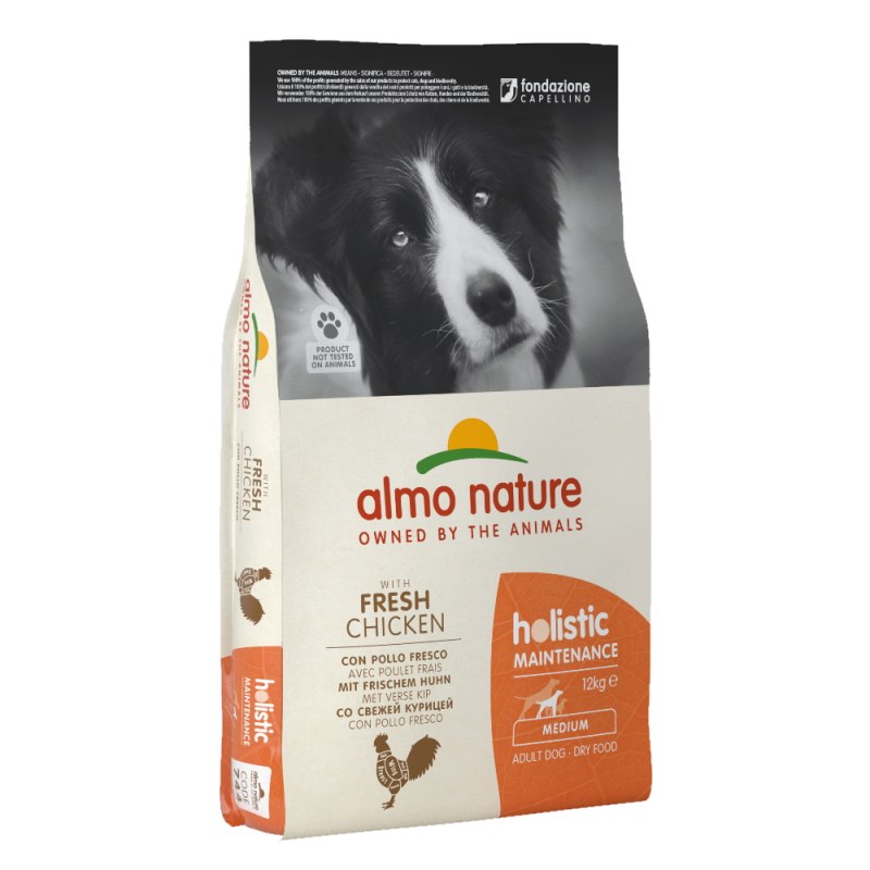 Корм для щенков Almo nature Holistic курица 12 кг