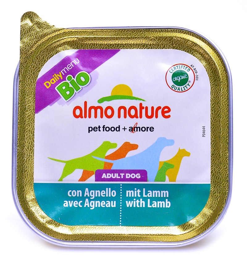 Almo nature консервы для собак "меню с ягненком"