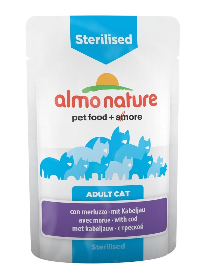Корм Almo nature для кошек пауч