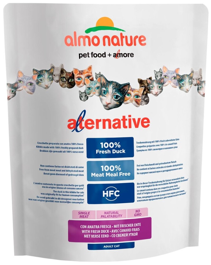 Корм для кошек Almo nature alternative с макрелью 55 г