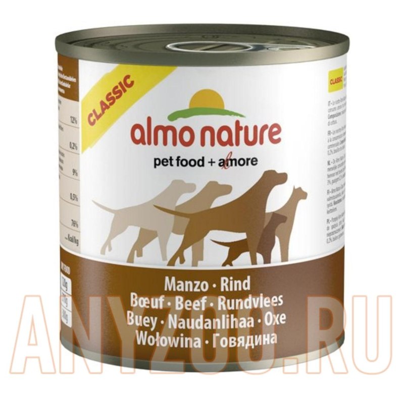 Almo nature консервы для собак
