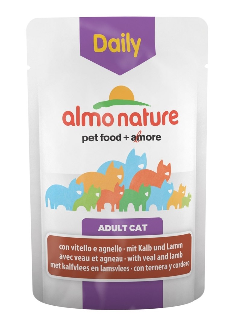 Влажный корм для кошек Almo nature