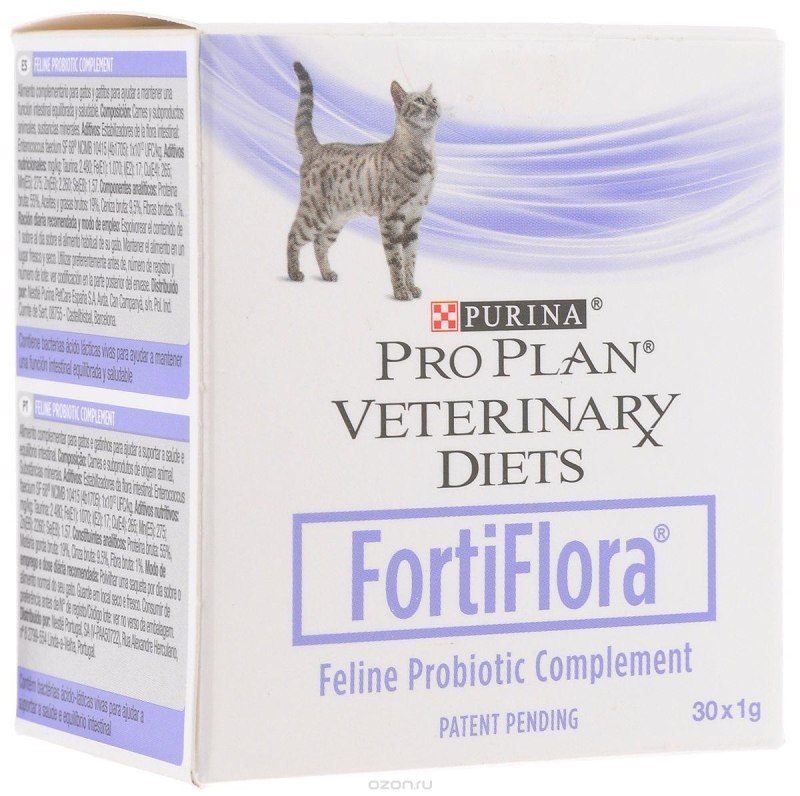 Purina Pro Plan Veterinary Diets Fortiflora кормовая добавка для кошек