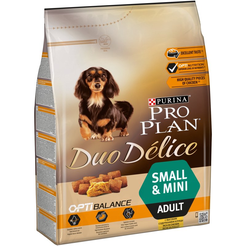 Корм для собак Purina Pro Plan Duo Delice курица с рисом 700г